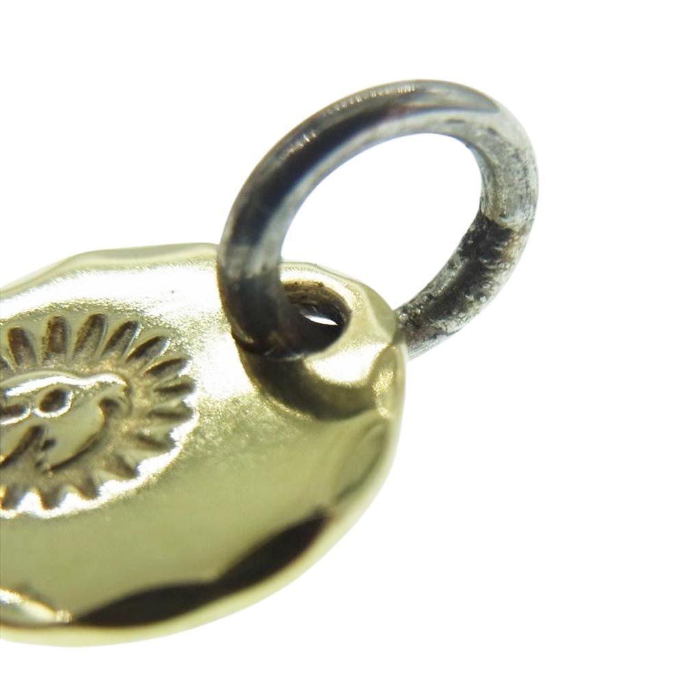 WINGROCK ウィングロック 18K 全金メタル タタキ ペンダント