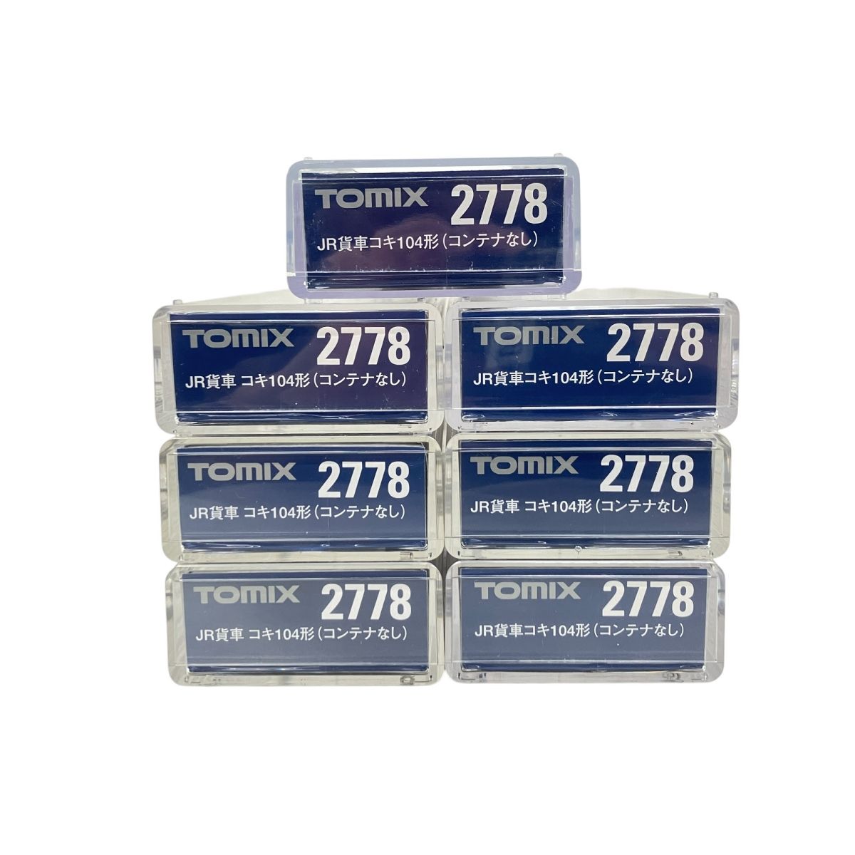 TOMIX 2778 コキ104型 未開封10両 JR貨車 コキ104形（コンテナなし）｜製品情報｜製品検索｜鉄道