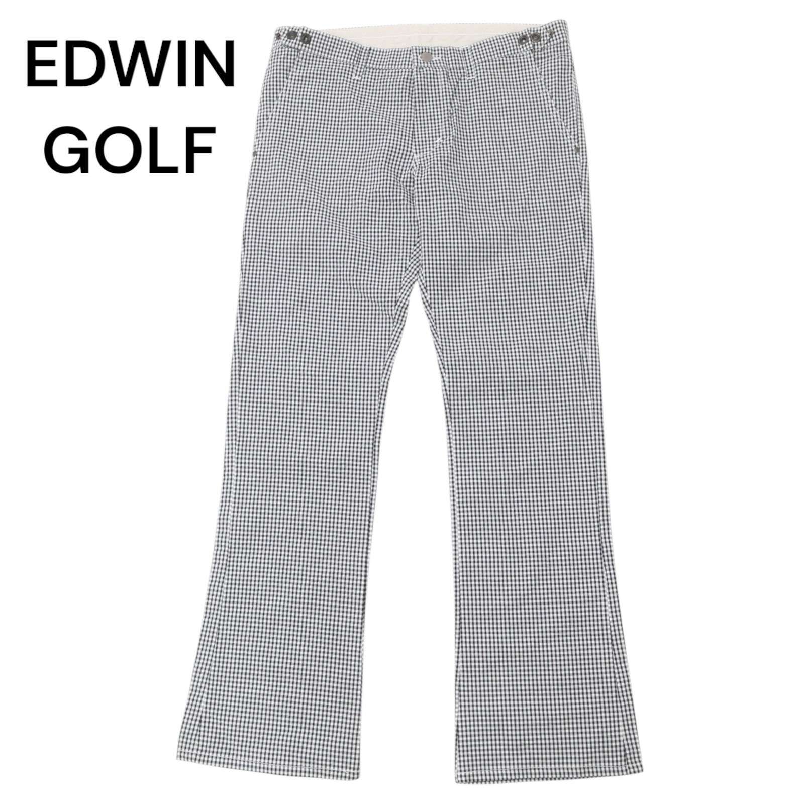 EDWIN GOLF エドウィン ゴルフ EP512 PRESTIGE ギンガムチェック