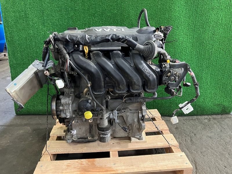 ラウム NCZ25 エンジンASSY ラウム Cパッケージ 4WD 19000-21631 6T4