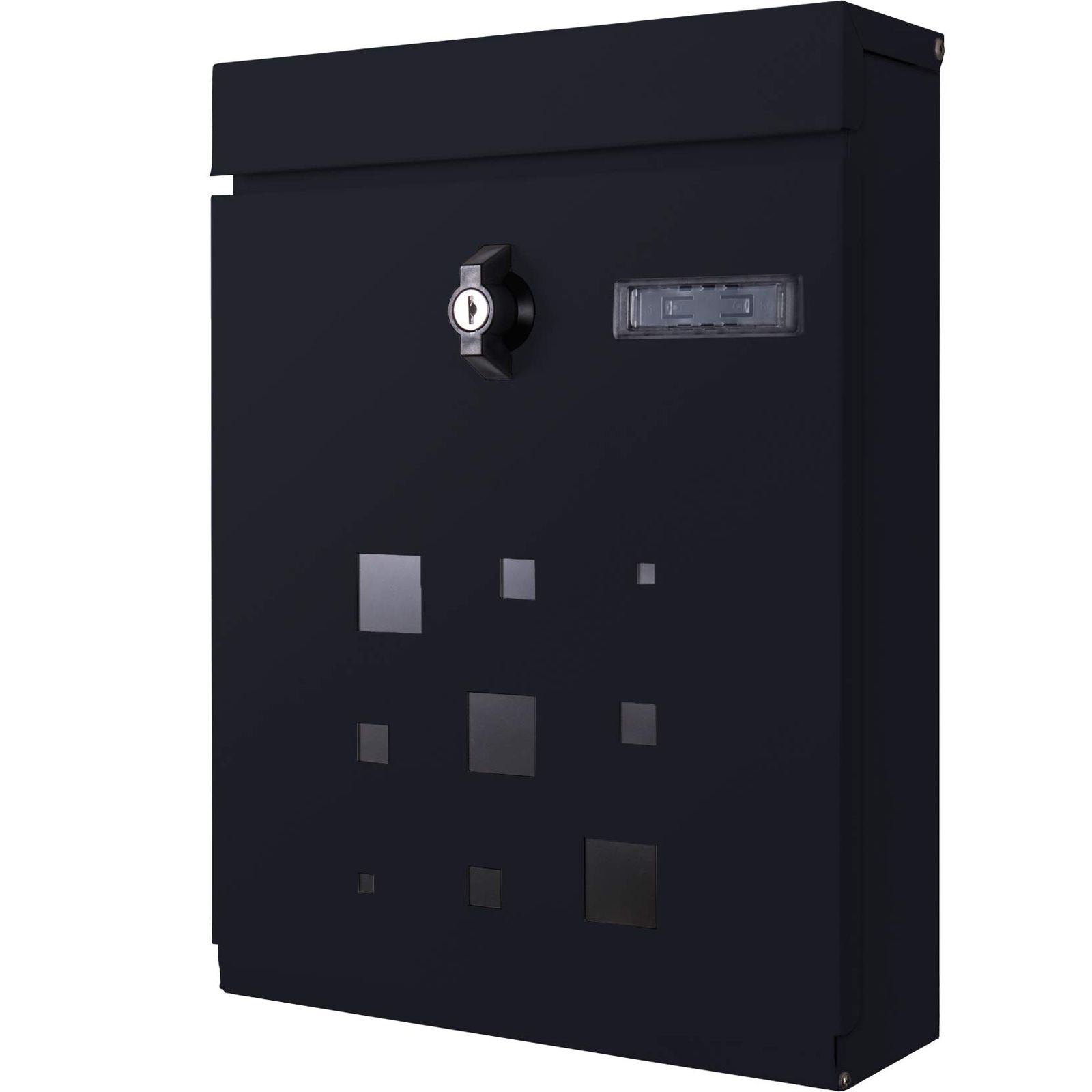 カバポスト Cabapost ポスト ひねるだけの簡単ロック 鍵付き A4 レターパック対応 壁掛け ポスト郵便受け