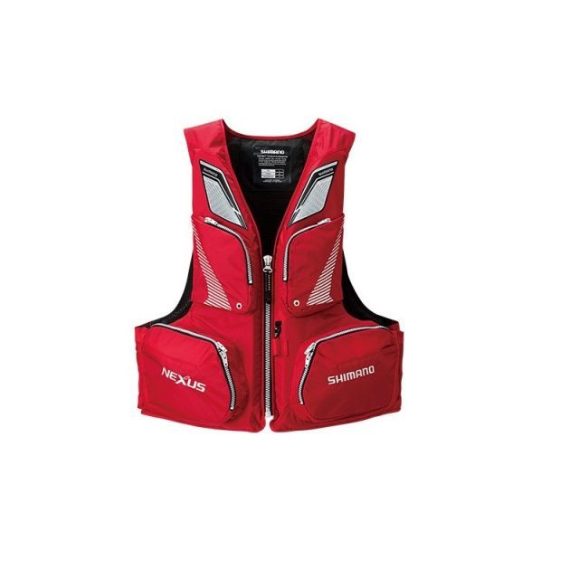 シマノ ネクサス (NEXUS) フローティングベスト VF-142Q レッド L