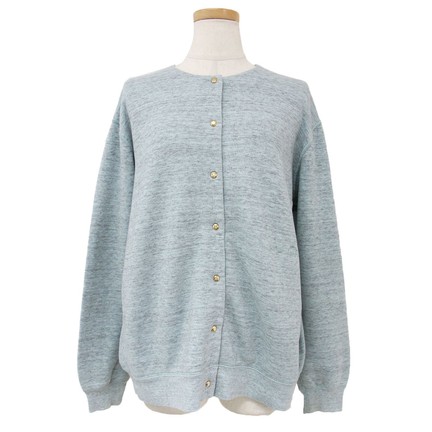 ドゥロワー drawerスウェットカーディガン サイズ2