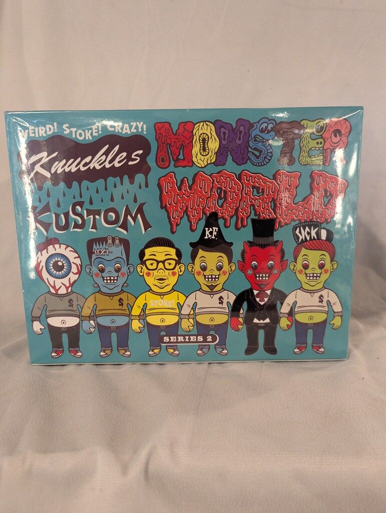 HOW2WORK Knuckle's Kustom Monster World SERIES2 HEAD LOCK STUDIO