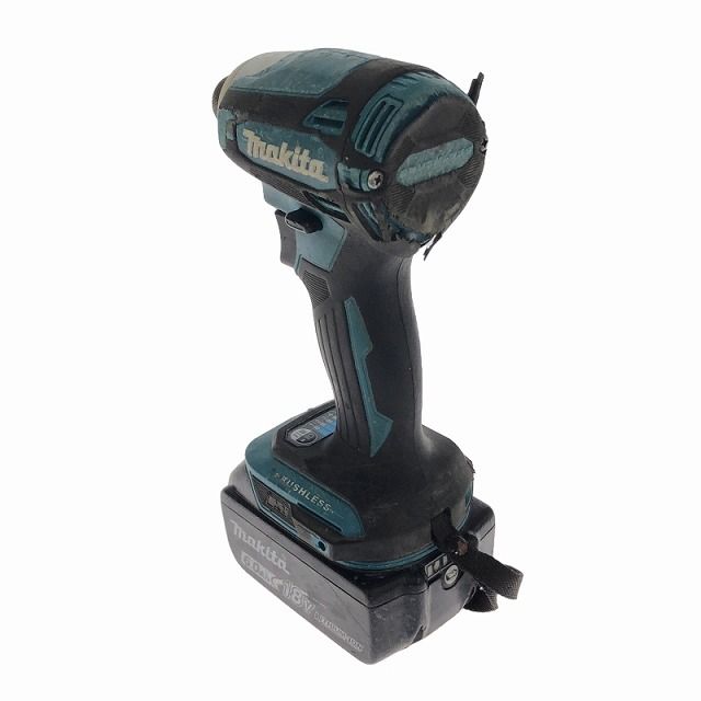 ☆中古品☆makita マキタ 18V 充電式インパクトドライバ TD172D 青/ブルー バッテリー1個(18V 6.0Ah)付き 96874 -  メルカリ