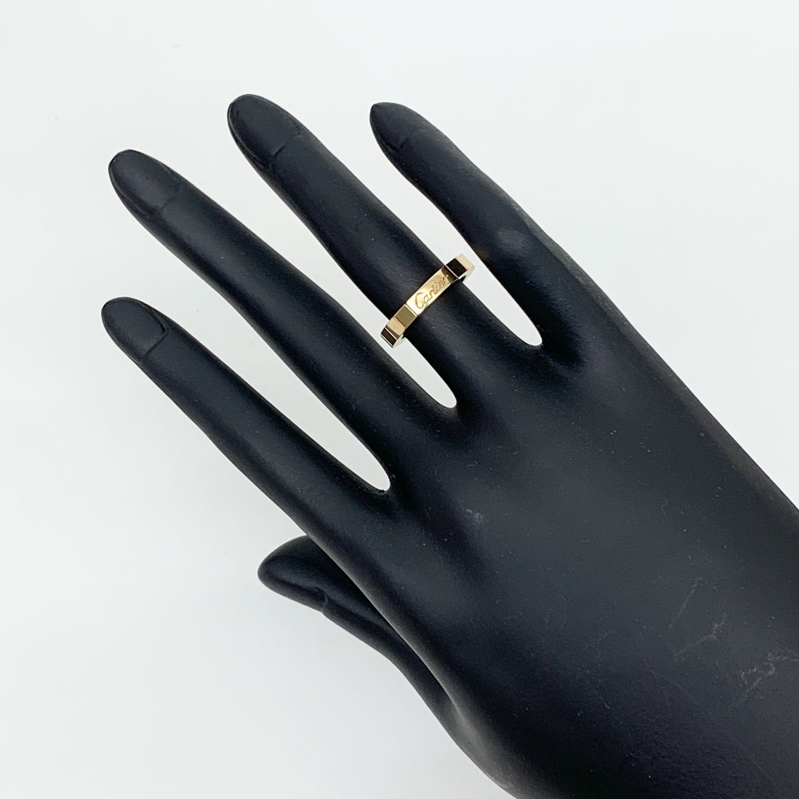 Cartier #48 8号 ラニエールリング 750 cartier カルティエ ラニエール リング # 48 5.7g 指輪