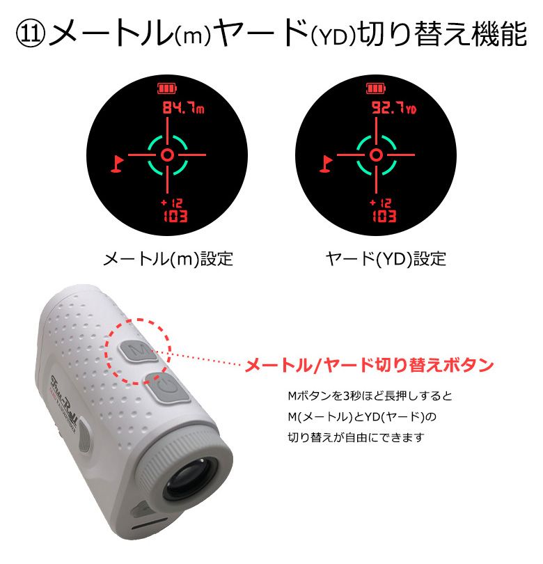 ゴルフ距離計測器