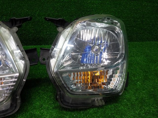 ワゴンR MH23S 純正 左右 ヘッドライト ハロゲン KOITO 100-59192 A4 ワゴンR(MH23S) 純正 コイト 破損無 取付OK 動作保証 ヘッド