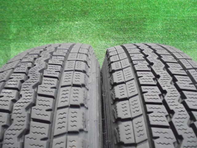 5FF507 B7 送料無料 155/80R14 88/86N LT ダンロップ ウインター