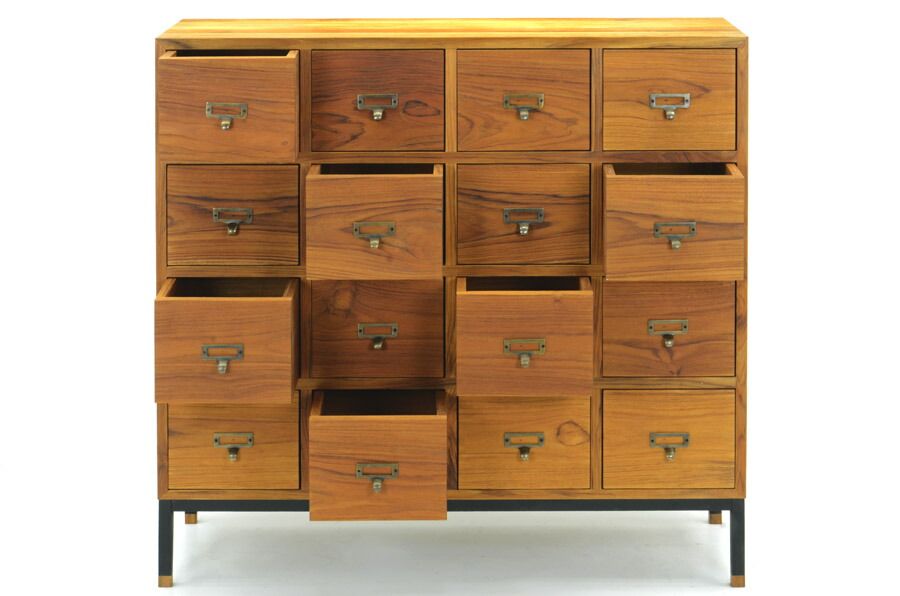 再入荷時期未定】Industrial 16 steps チェスト CHLOROS クロロス