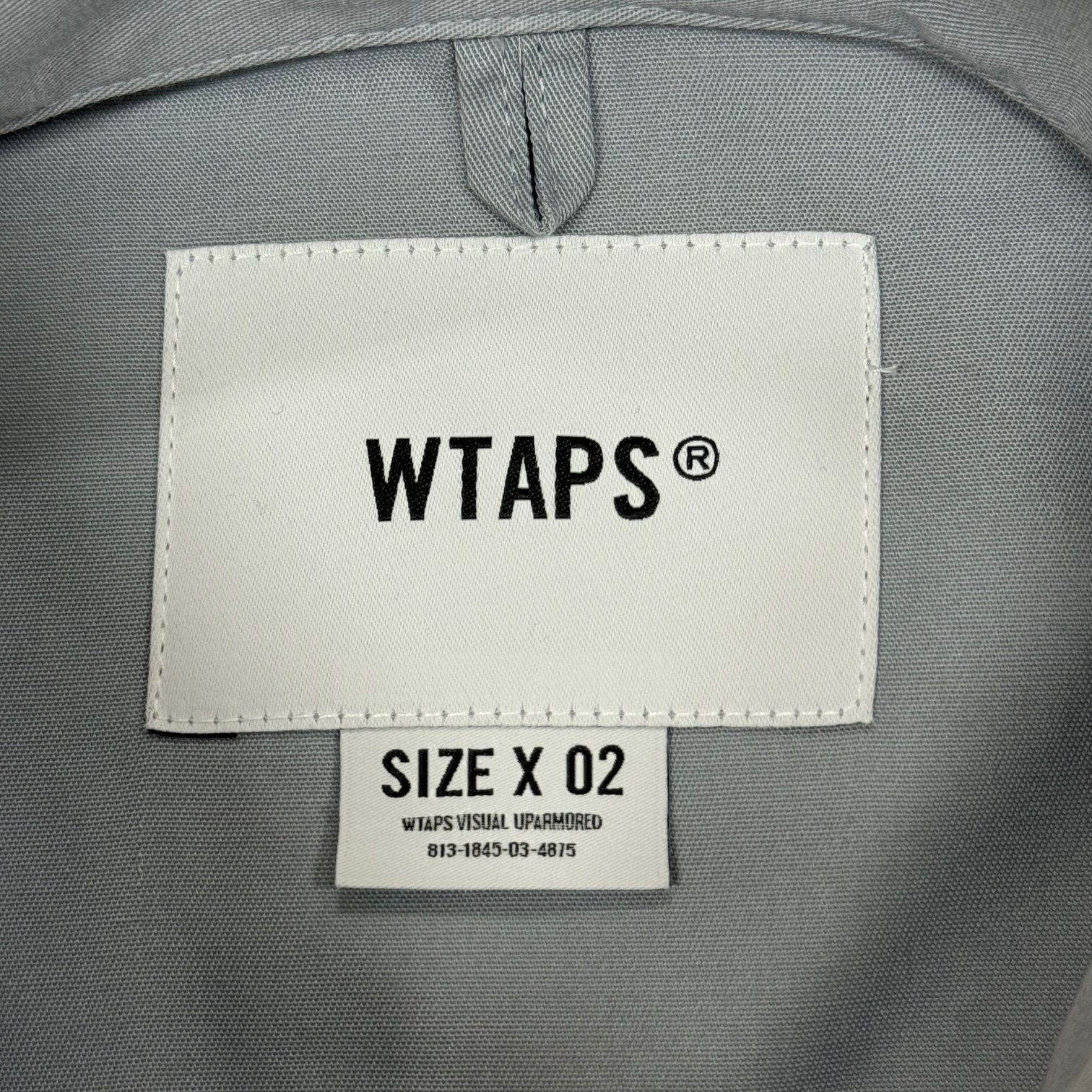 定価25300円 新品 WTAPS 24SS REPO / LS / CTPL. TWILL. INGREDIENT  