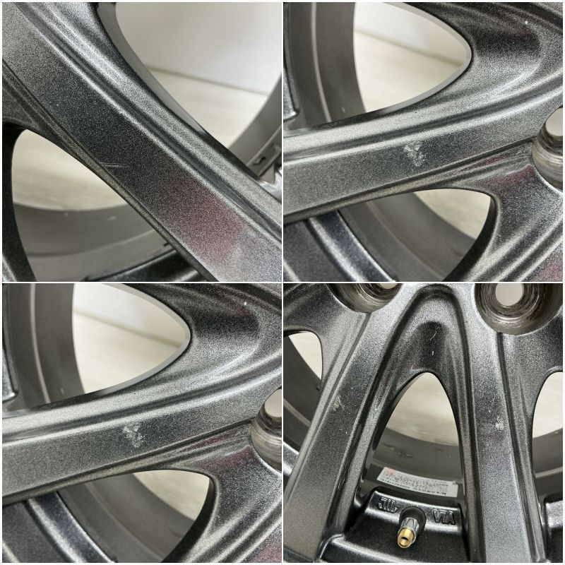 中古 15インチ アルミ claire 4本セット シエンタ プリウス