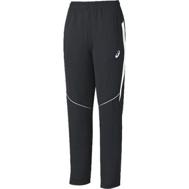 asics アシックス KNIT PANTS BLACKxWHITE S XAT243 9001 | スポーツ メンズ S ブラック 黒 ホワイト 白 服 衣類 衣料品ウェア ウエア フィットネスウェア ボトムス ズボン ロングパンツ 吸汗速乾 抗菌防臭 