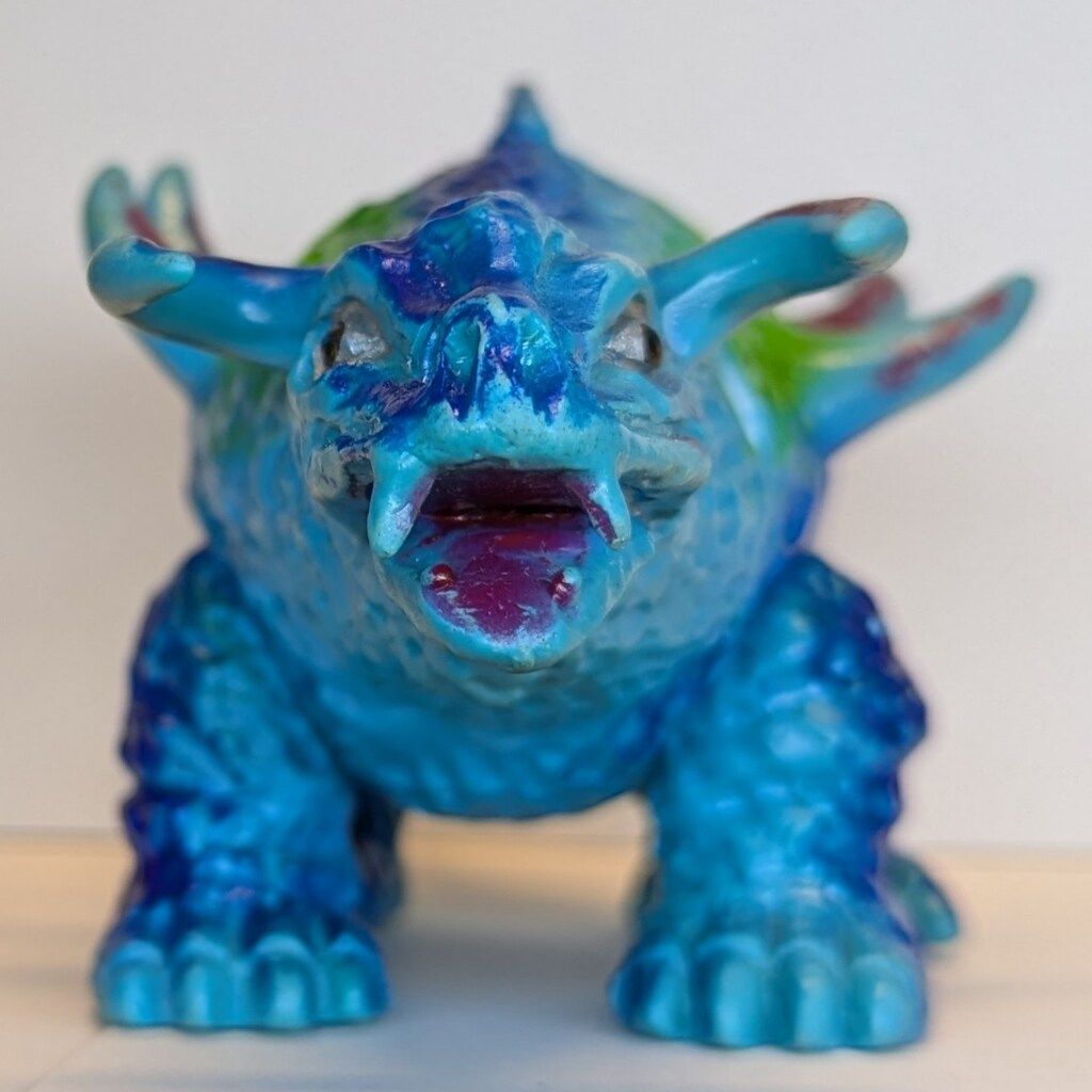 マグネドン 再販 ブルマァク ソフビ マグネドン（ブルマァク復刻・ポピーキングザウルス）ソフビ2体