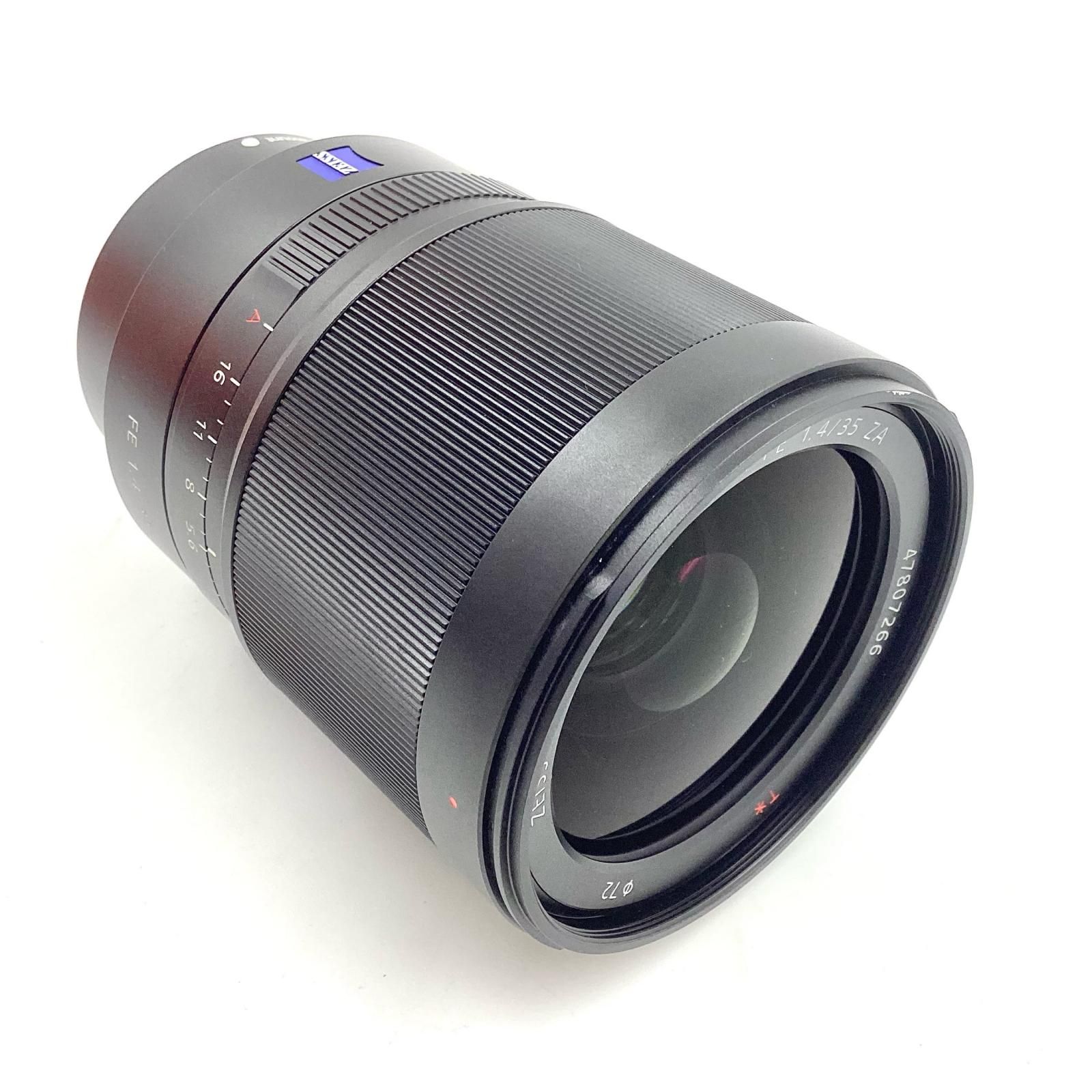 美品 SONY SEL35F14Z 35mm f1.4 α7s などに carl Zeiss distagon レンズフード レンズプロテクター付 おまけ付 VF-72MPAM 中古ソニー FE 35mm F1.4 GM [SEL35F14GM]｜｜カメラのキタムラ