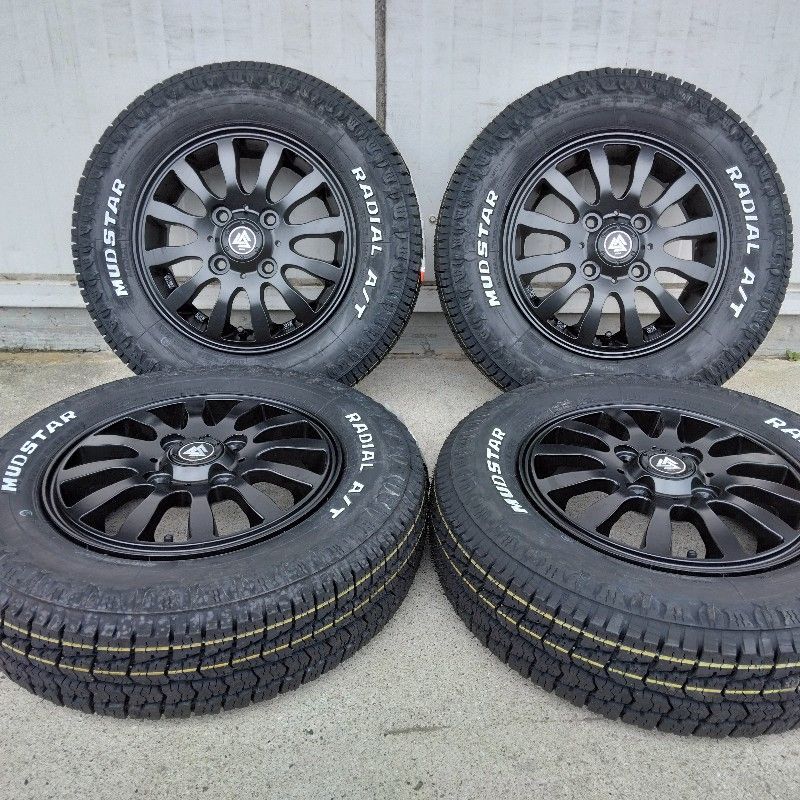 新品/4本セット 軽トラック 12インチ タイヤホイール MUD-Xii マッドスター ラジアル AT 145/80R12 車検対応 - メルカリ