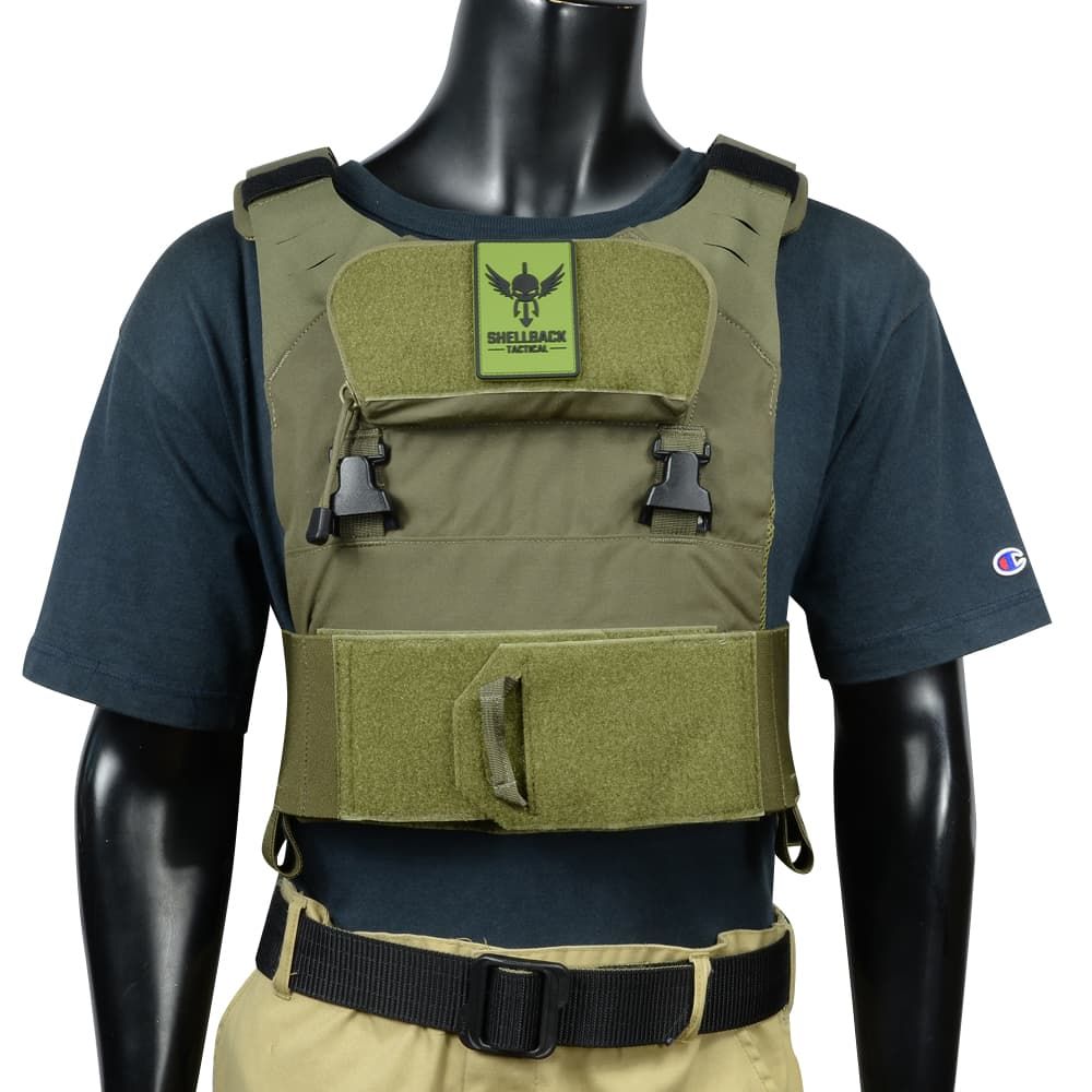 SHELLBACK TACTICAL プレートキャリア STEALTH 2.0 コーデュラナイロン製 SBT-STLTHPC2 [ レンジャーグリーン ]