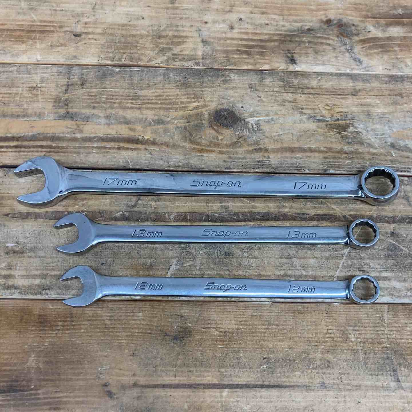 Snap-on スナップオン コンビネーションレンチ 3点セット OEXM120B OEXM130B OEXM170B 東大和店