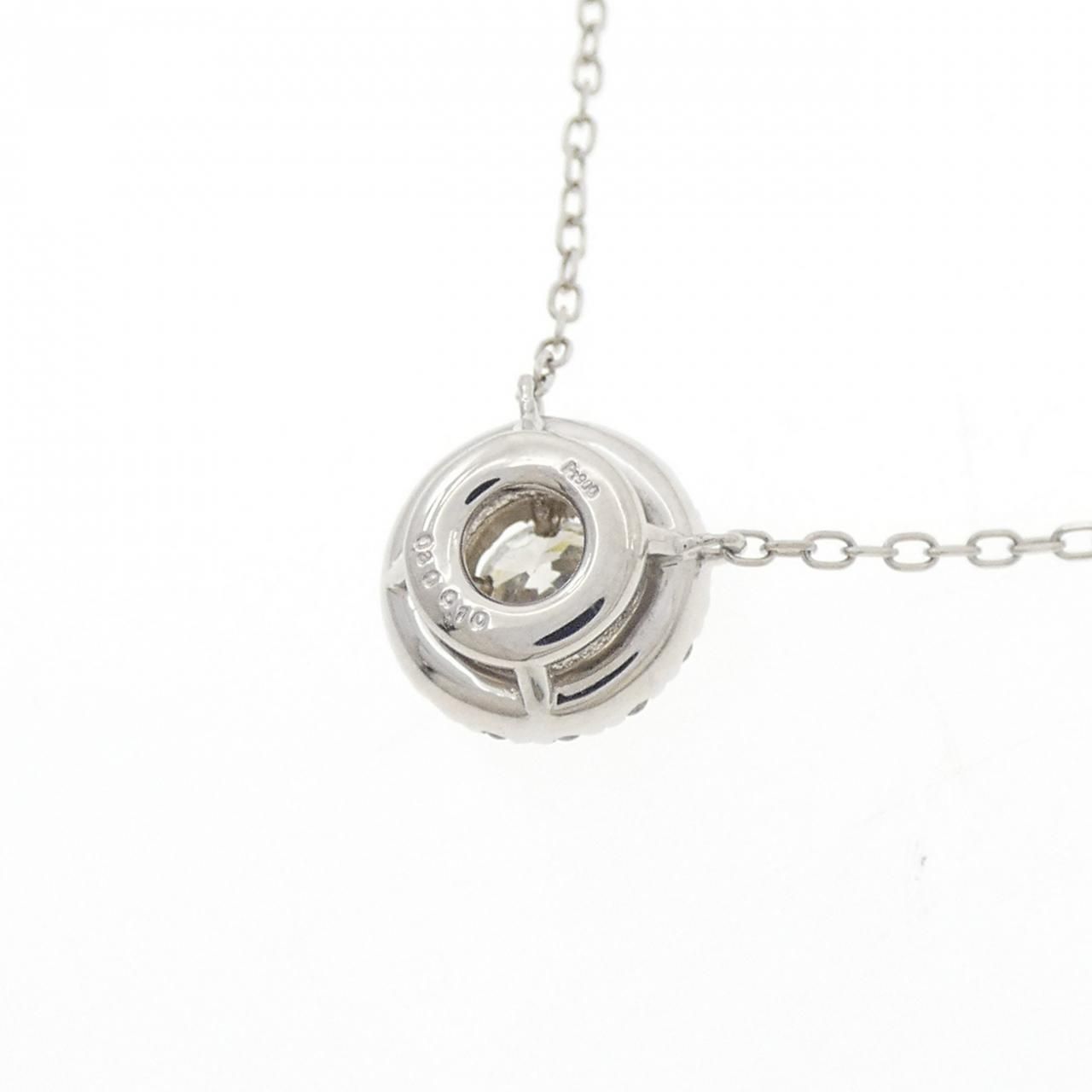 PT900/PT850 ダイヤモンド ネックレス 0.30CT - メルカリ