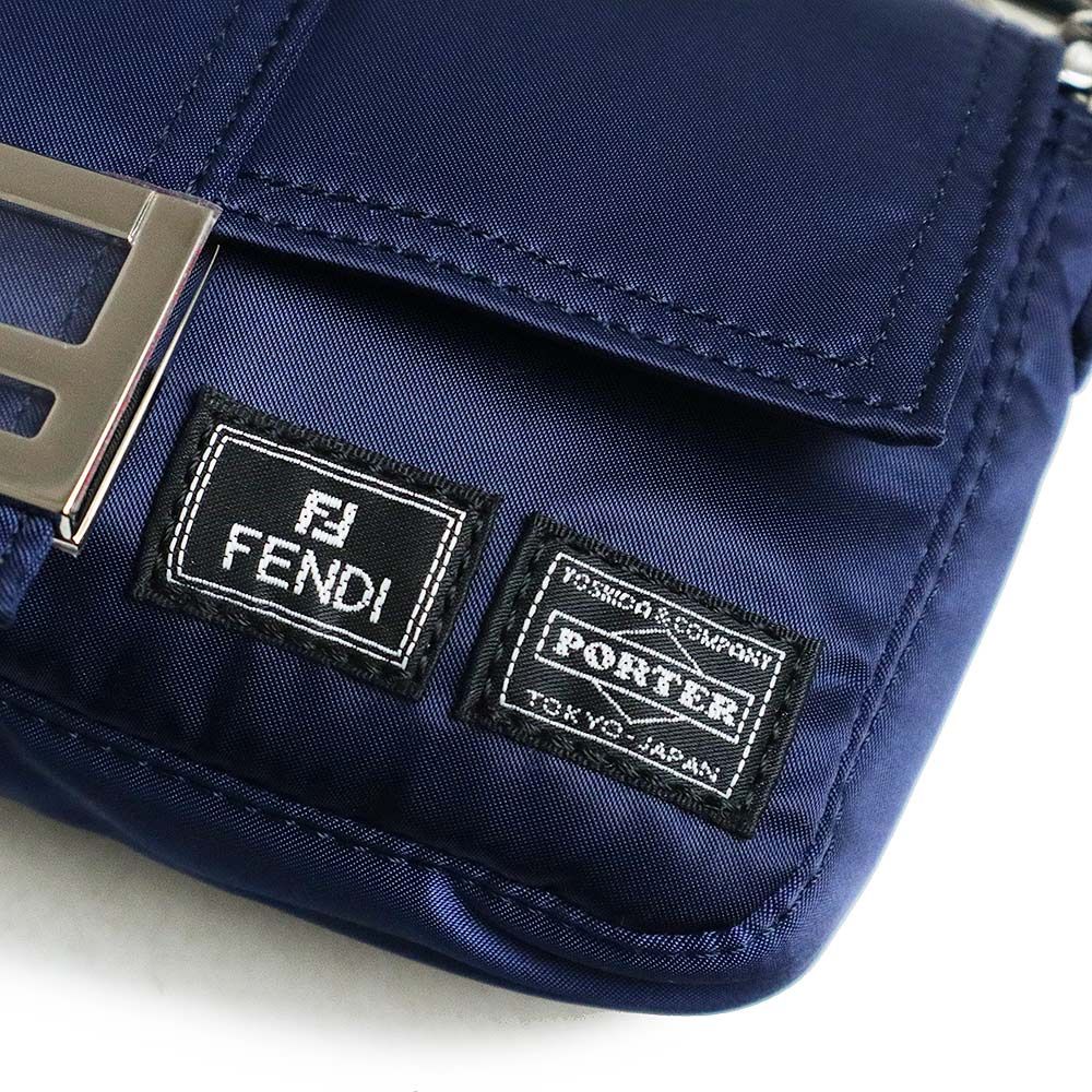 レア PORTER フェイマス コラボ ウエストバッグ フェンディ ポーター PORTER 25周年 コラボ バケット ミニサイズ