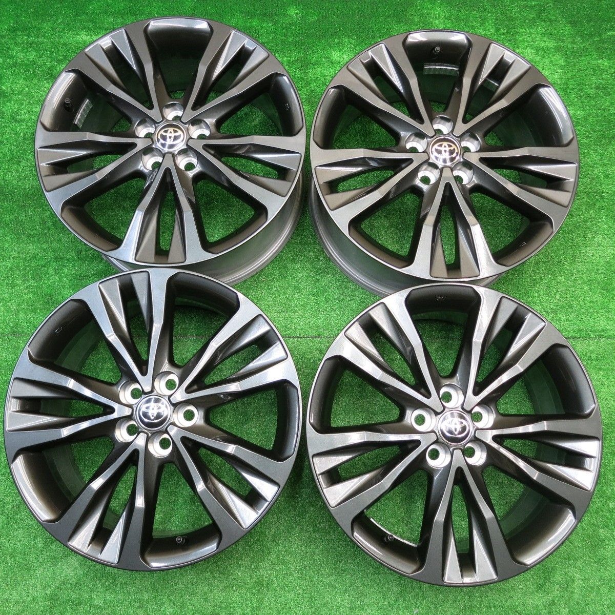 送料無料 新車外し トヨタ 210系 カローラ ツーリング W×B 純正 ホイール 17インチ 17×7.5J PCD100|5H 5100907HAホ