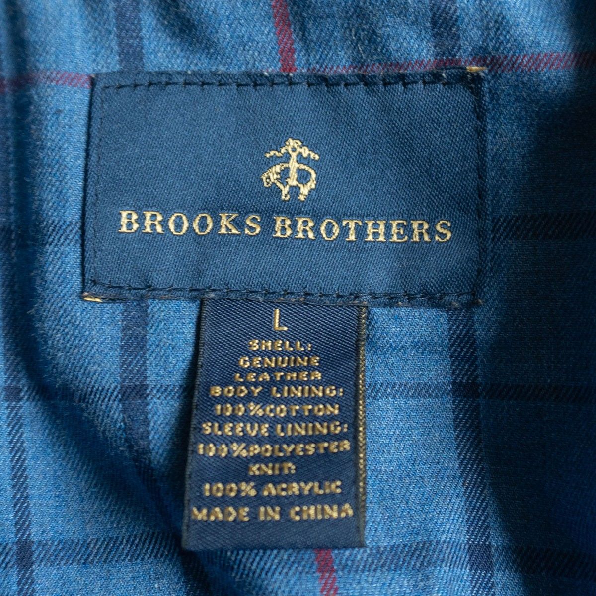 美品】 BROOKS BROTHERS 【スウェード スイングトップ】L ブラウン  