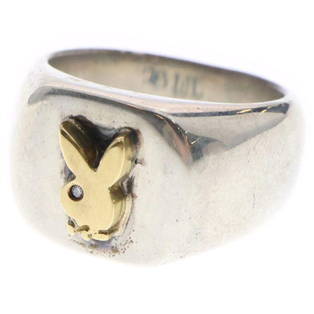 【値下げ交渉不可】BWL ×PLAYBOY LOGO RING Bill Wall Leather/BWL (ビルウォールレザー) ×PLAYBOY LOGO