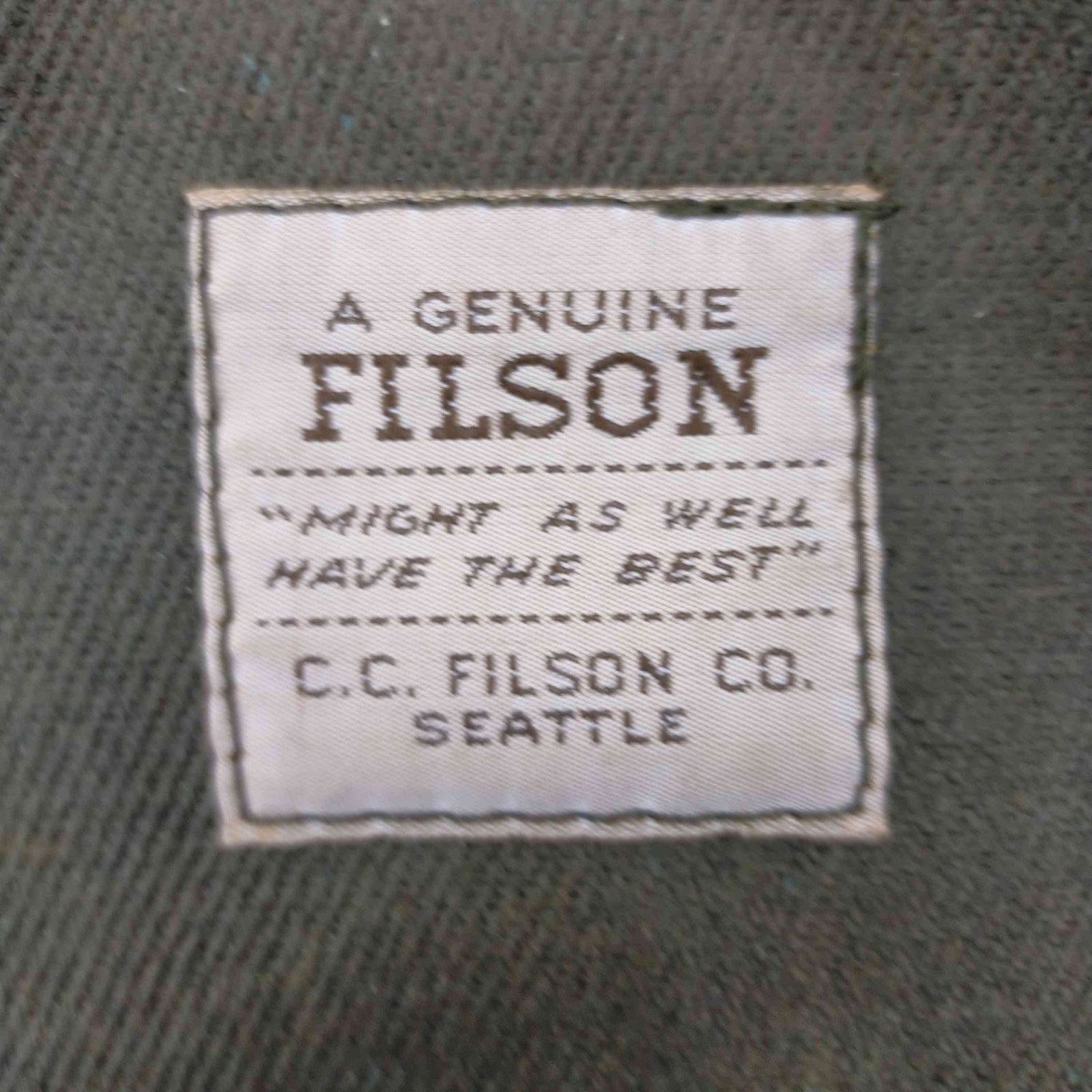 フィルソン FILSON 2wayブリーフケース ラギッドツイル オイルド メンズ ONE SIZE - メルカリ