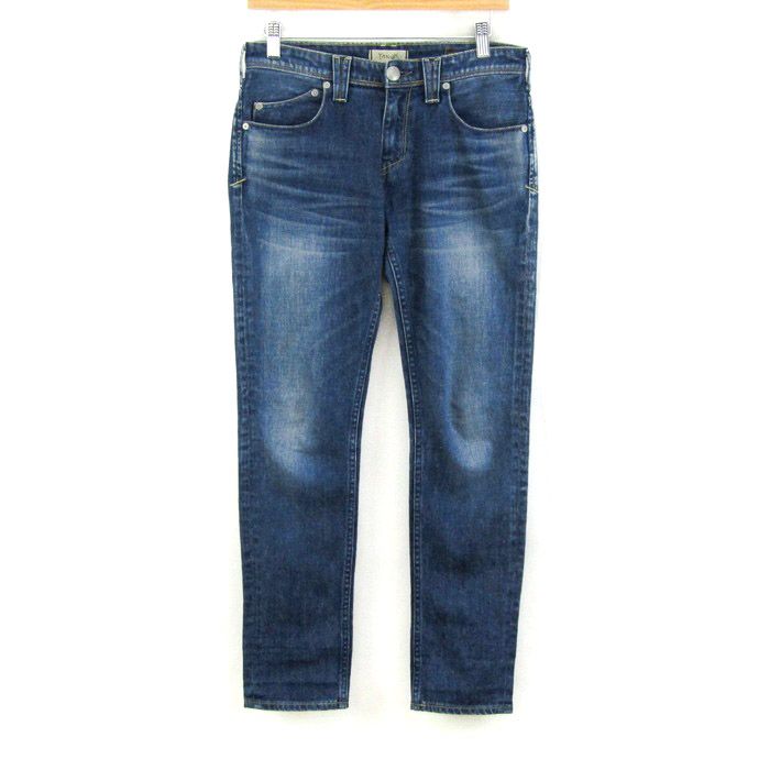 ヤヌーク デニムパンツ ジーンズ ストレッチ ボトムス レディース 25サイズ ブルー系 YANUK