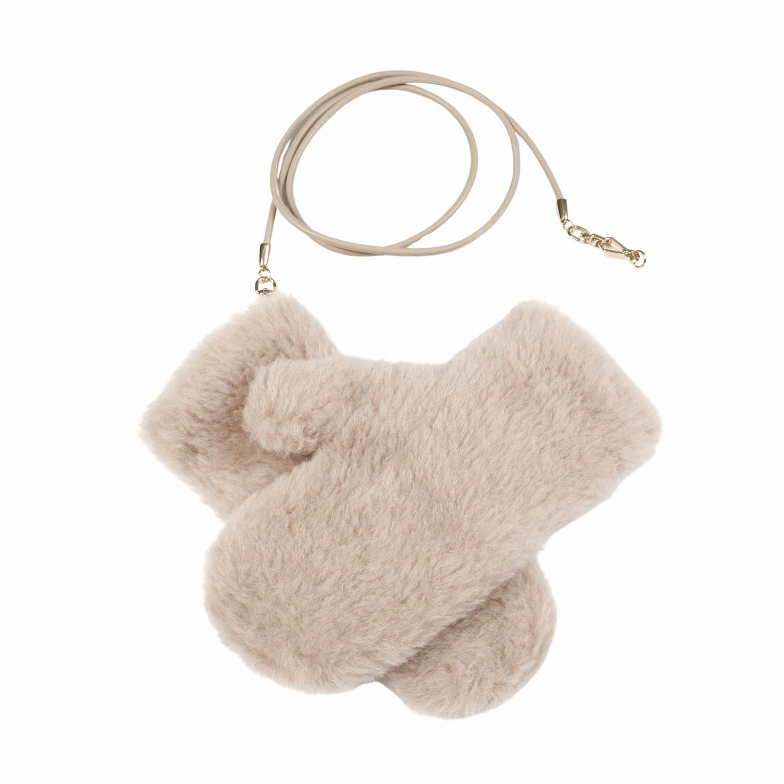 マックスマーラ MAX MARA 手袋 テディベア ウール 手袋 レディース Used A