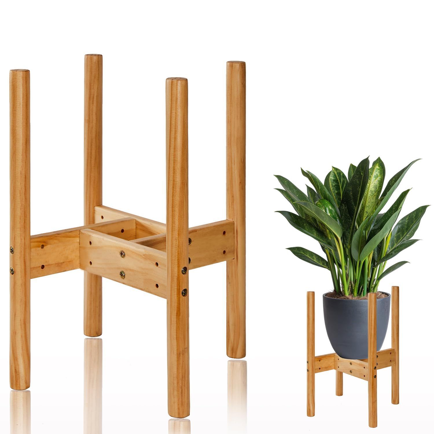 多肉棚 5段ワイド80cm 木製プランターラック プランタースタンド 本棚