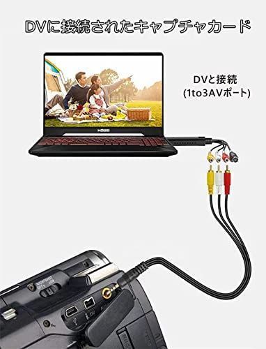 キャプチャーケーブル USB2.0 ・ 2023 ・ 日本語取扱説明書 キャプチ