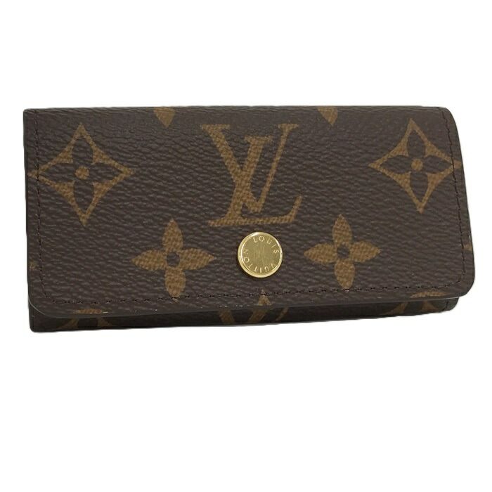 LOUIS VUITTON ミュルティクレ4 4連キーケース モノグラム ブラウン M69517