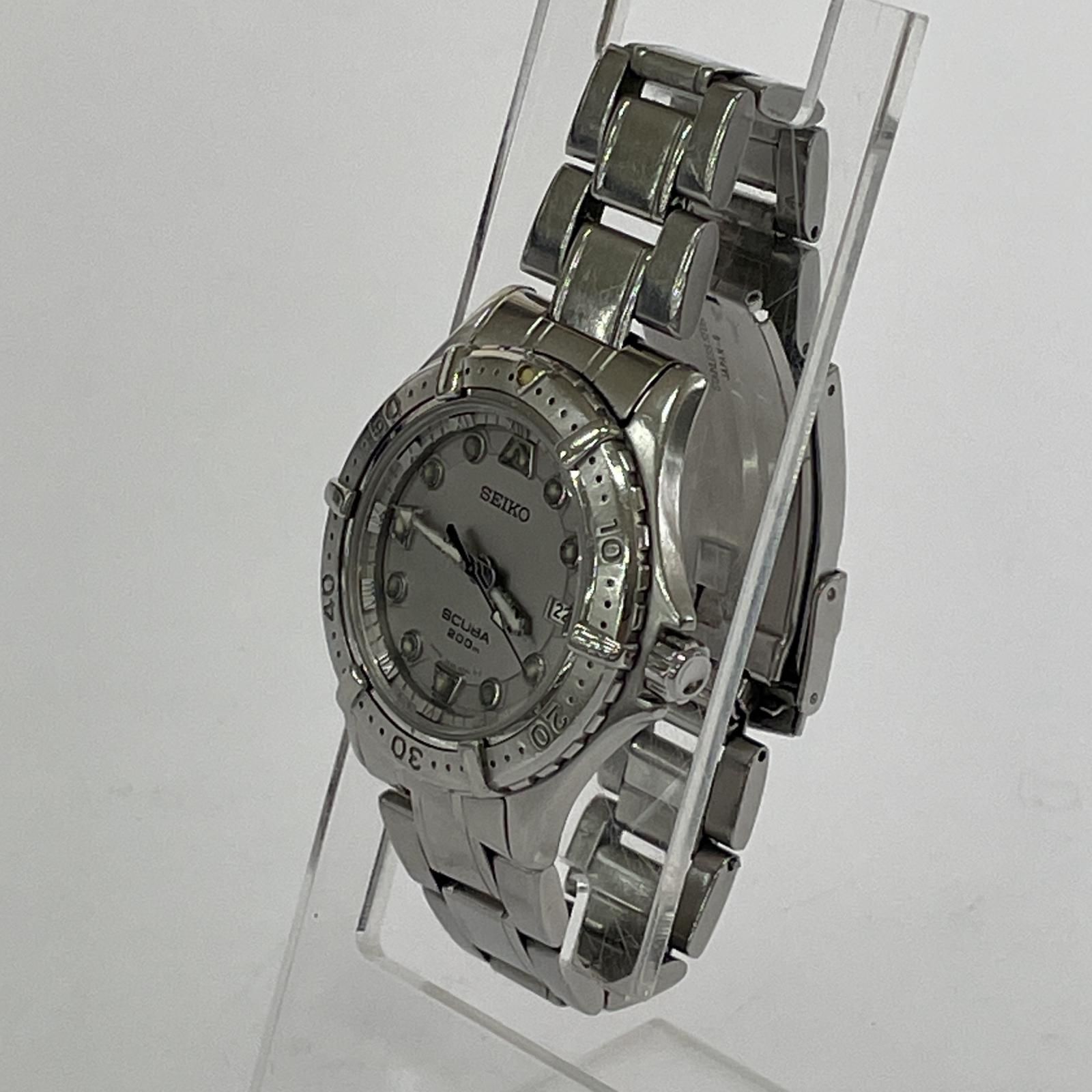 SEIKO セイコー 7N35-6050 SCUBA腕時計/シルバー - メルカリ