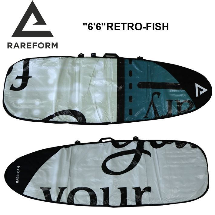 RAREFORM surfboard bag 6 6 RETRO-FISH サーフボードケース ハードケース レトロ|フィッシュ用