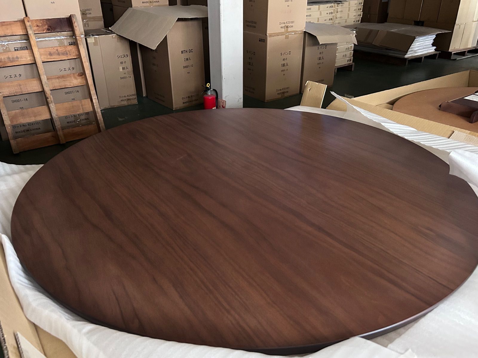 120丸コタツ 国産品 ウォールナット突き板 MARWIL-DEMENAGEMENTS_CH