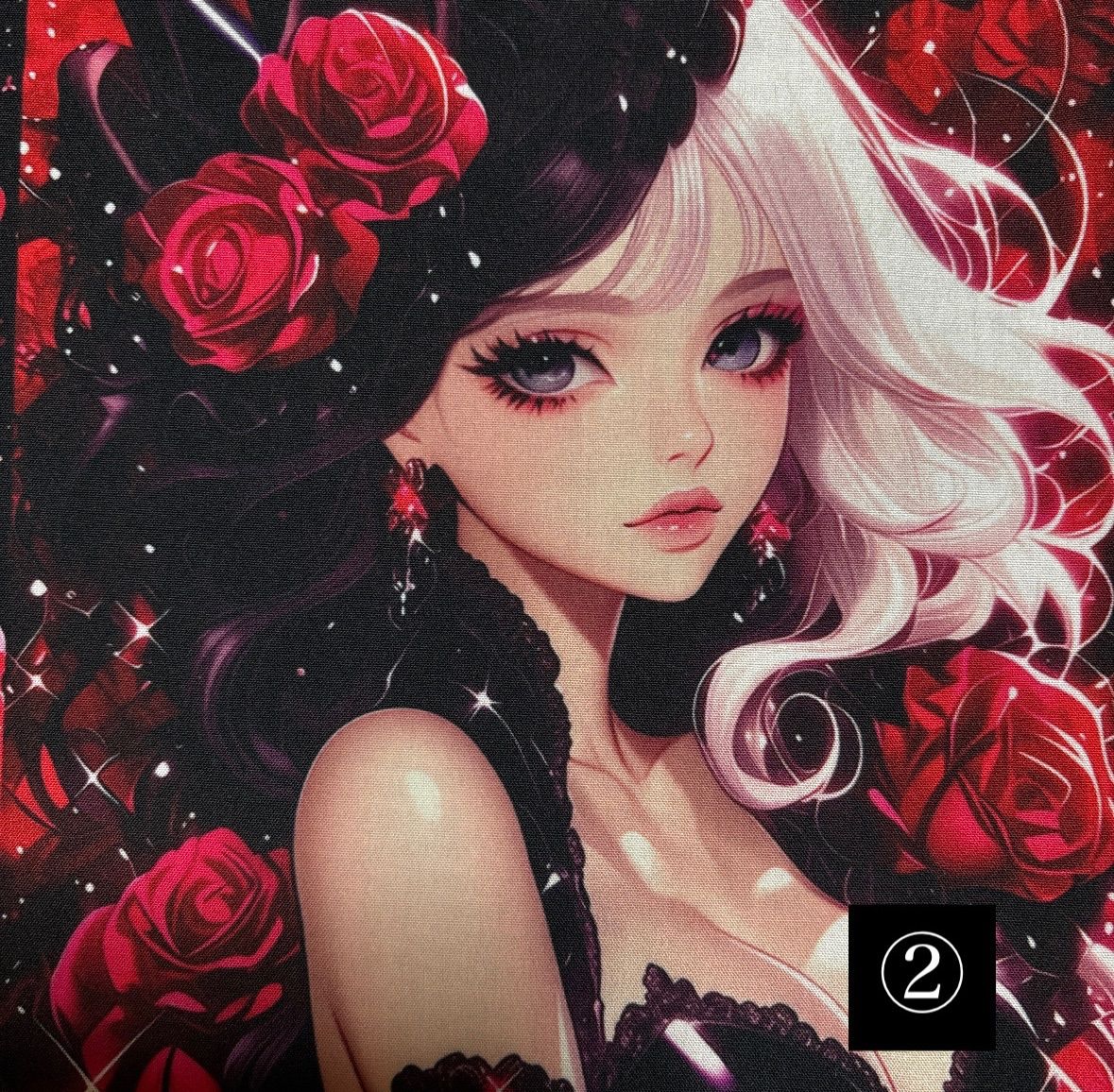 ハンドメイド パネル 女の子 トートバッグ ポーチ NEXPOTALLINN_EU