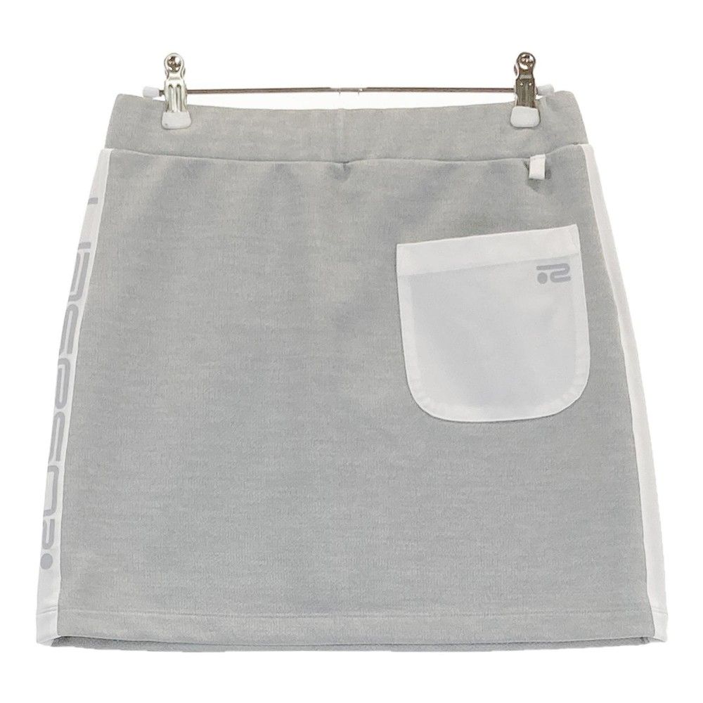 サイズ：40 ROSASEN ロサーセン 裏地付スカート グレー系