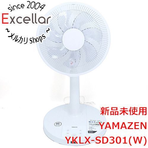 bn:5] YAMAZEN DCリビング扇風機 YKLX-SD301(W) ホワイト www