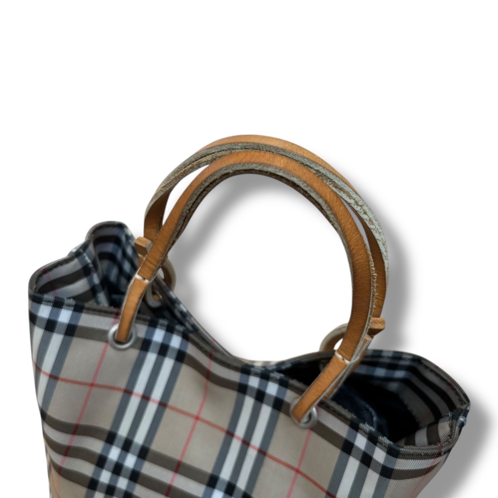 ミニバッグ レザーハンドル付き