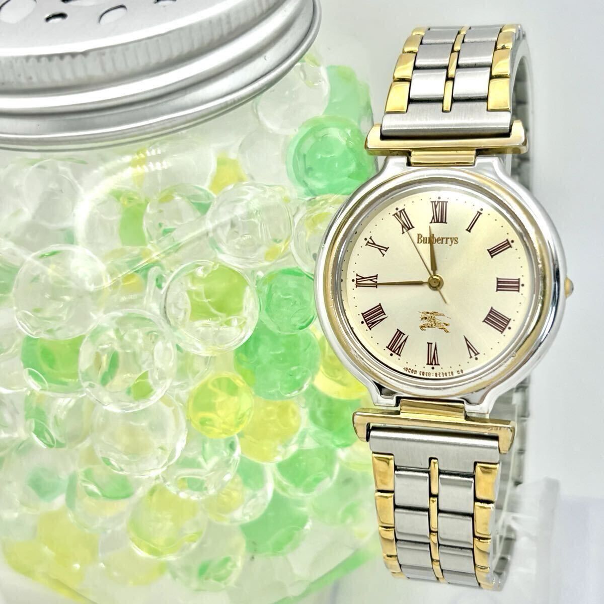 電池 Burberrys バーバリー メンズ 腕時計 ローマン 2830-266790 6030325