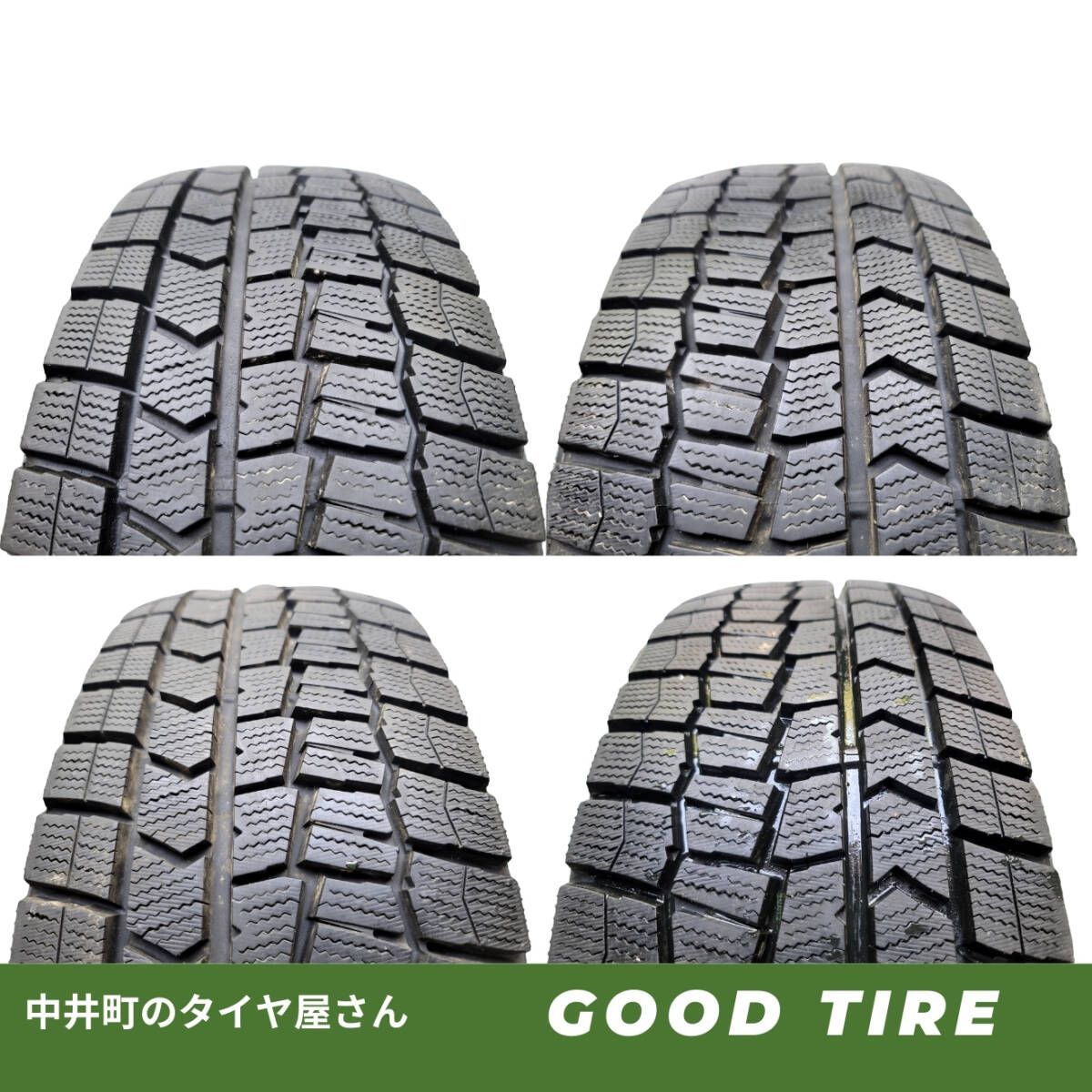 215 60R16 製 冬用4本セット 8.5分山 ダンロップ WINTER MAXX WM02 タイヤ タイヤ オデッセイ エスティマ クラウン 6471