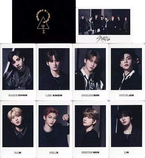 中古】キャラカード Stray Kids フォトカードセット(9枚入り