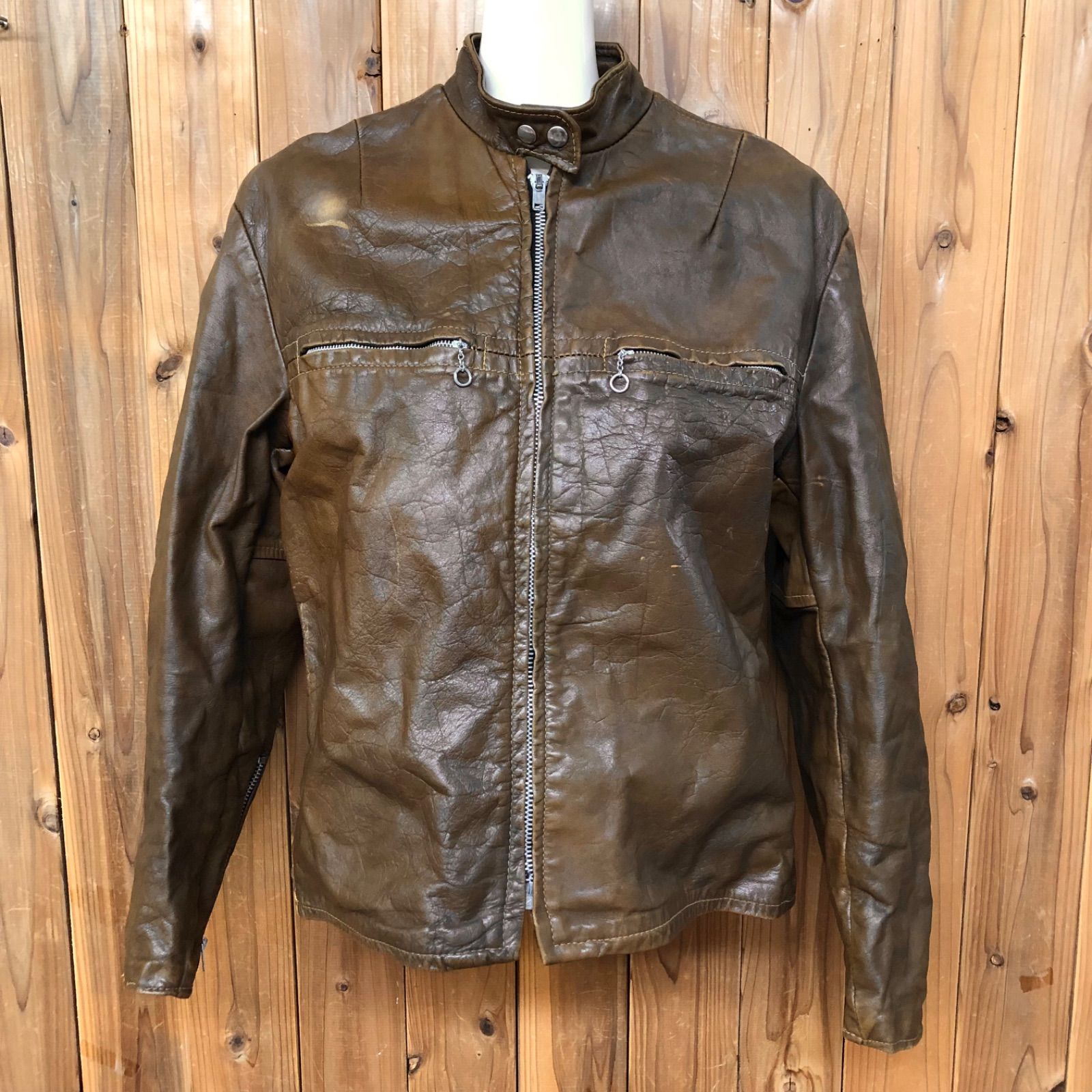 Beauty & Youth シープスキン シングルライダース レザージャケット