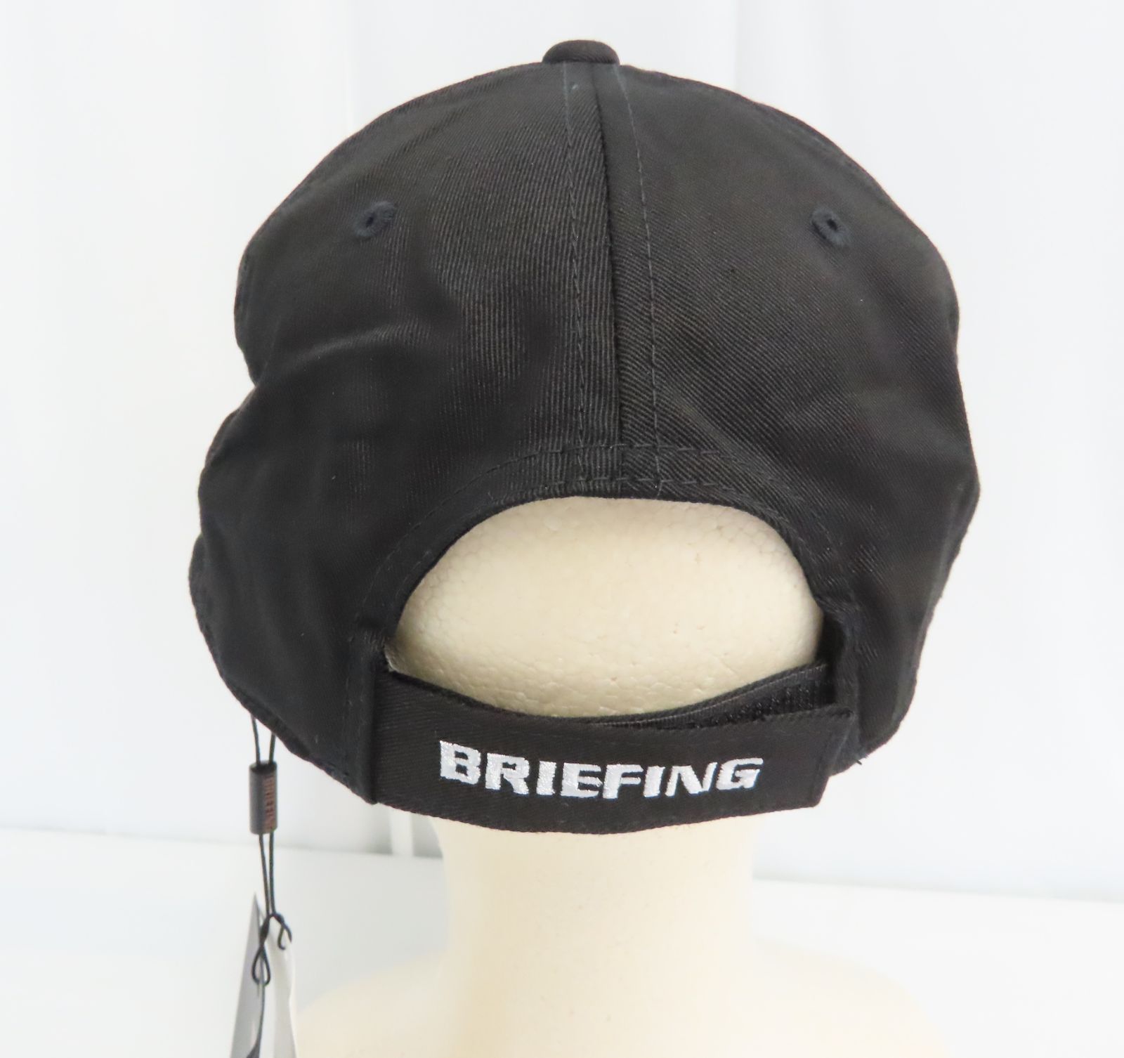 BRIEFING ブリーフィング ベーシック フラットバイザー ロゴ