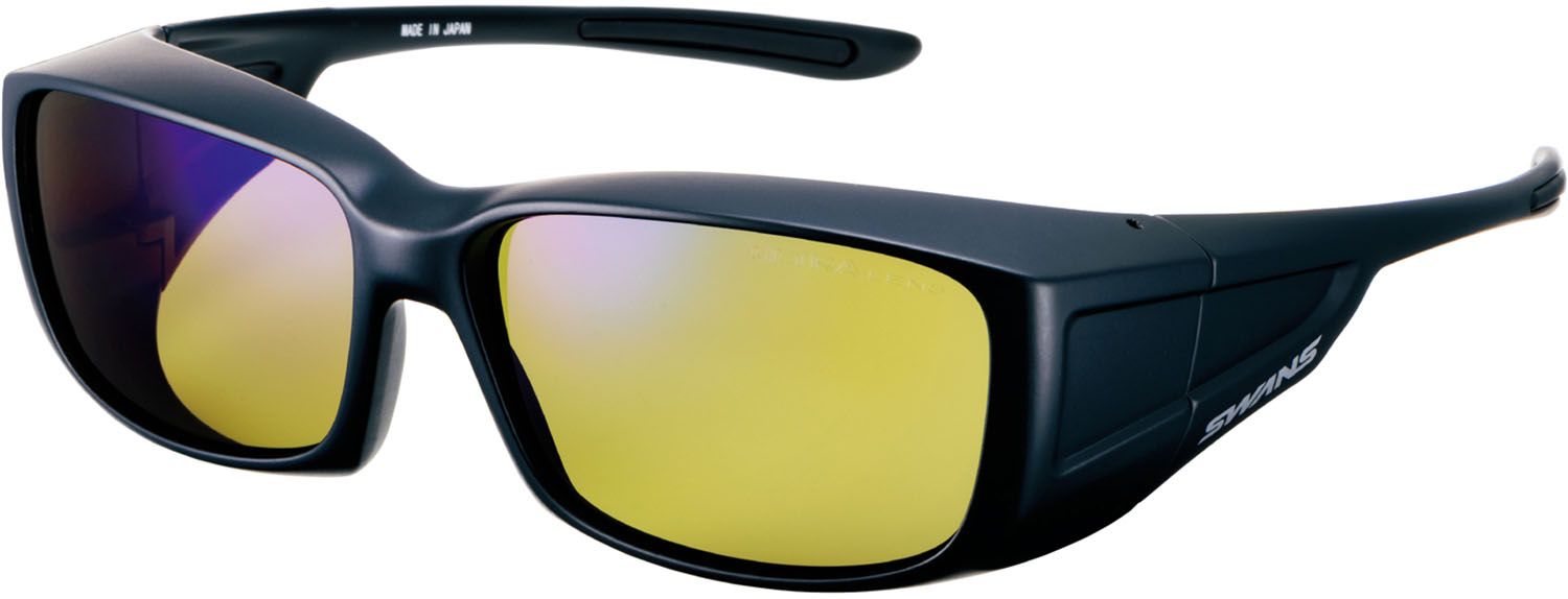 スワンズ SWANS オーバーグラス Over Glass ULTRA LENS for FISHINGモデル OG4-0168 サングラス メガネの上から 釣り ゴルフ スポーツ OG40168 MBK マットブラック