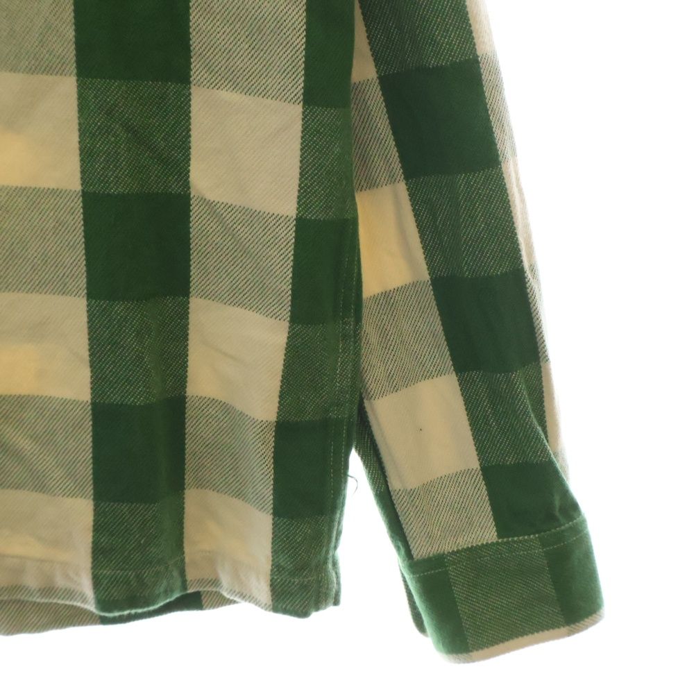 HUMAN MADE グリーン チェック柄 長袖シャツL新品 HUMAN MADE グリーン チェック柄 長袖シャツL新品