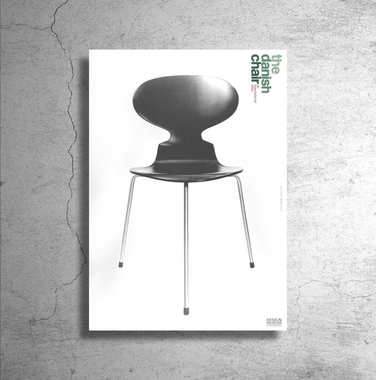 アルネ・ヤコブセン/ARNE JACOBSEN ルイジアナ美術館 ポスター アルネ