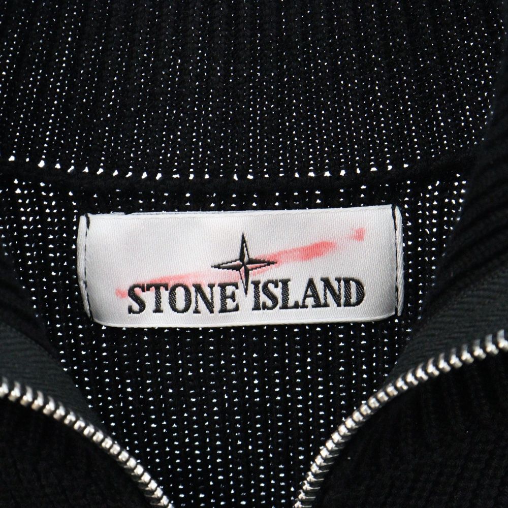 STONE  ブラック カーディガン STONE ISLAND SHADOW PROJECT - CARDIGAN KNIT_CHAPTER 2