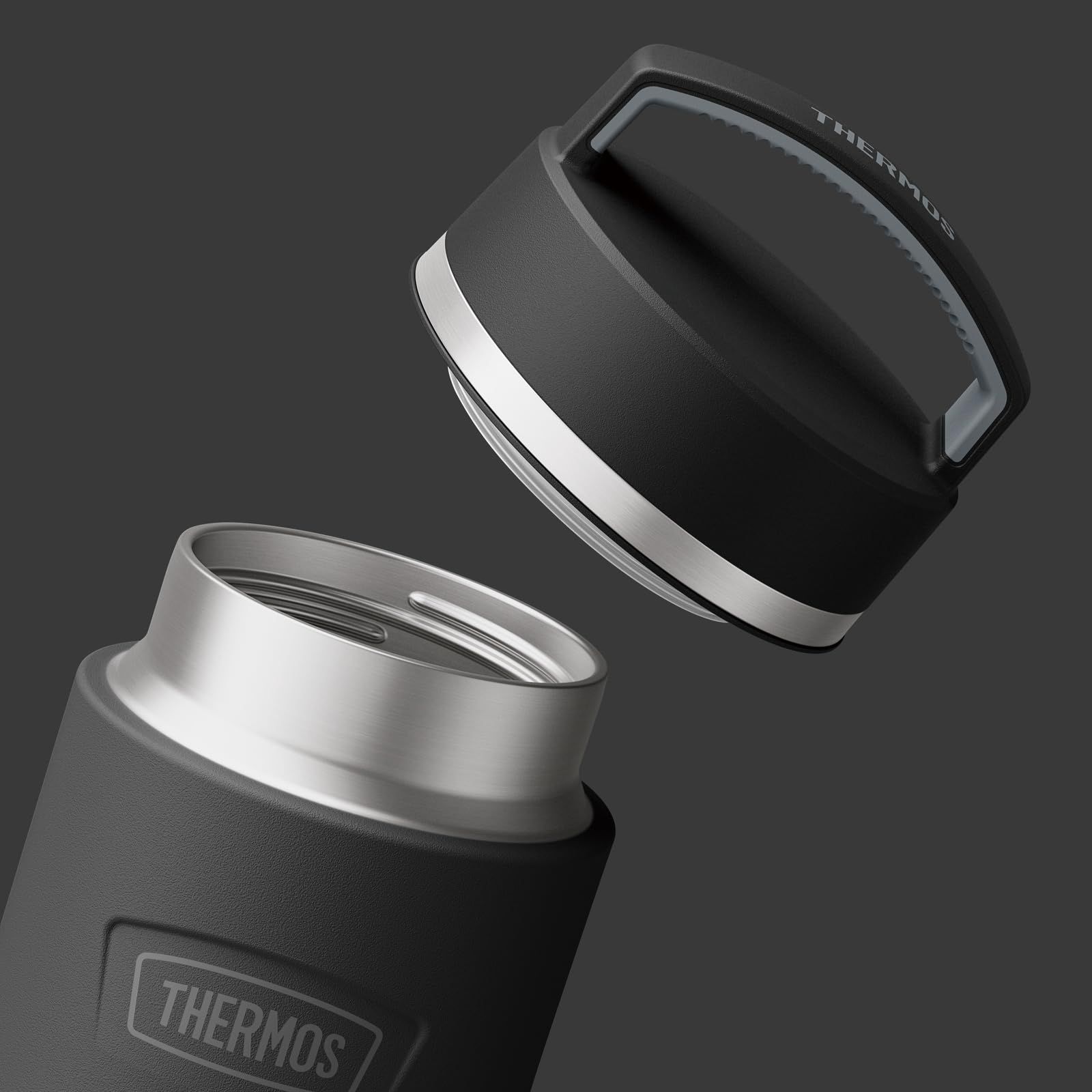 ICON SERIES サーモス ハイドレーションボトル 1.2L 保冷 グラナイト アメリカデザイン アイコンシリーズ ASHA-1200 GRT NEXPOTALLINN_EU